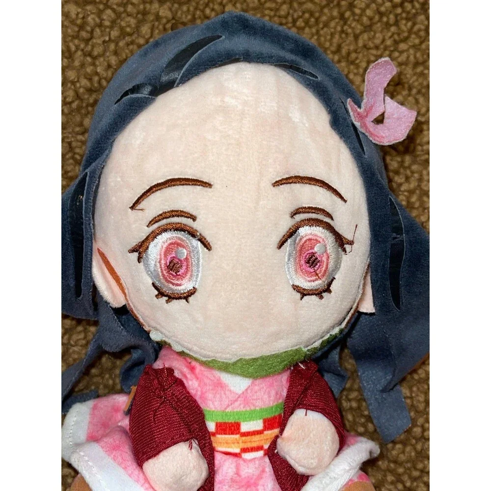 Demon Slayer Nezuko Kamado Plush Keychain Charm (6-7 Inches) – Kimetsu no Yaiba